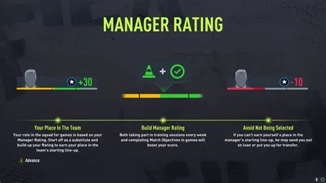 How can i improve my manager rating?