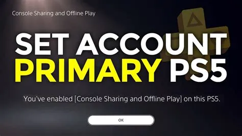 How many ps5 can have the same primary account?