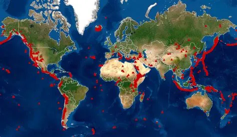 What country has 200 volcanoes?