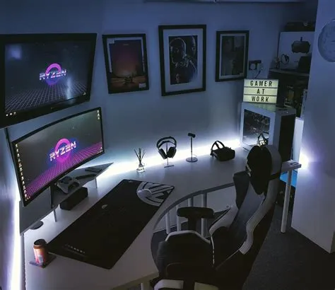 Is a dark room better for gaming?