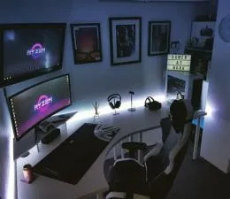 Is a dark room better for gaming?