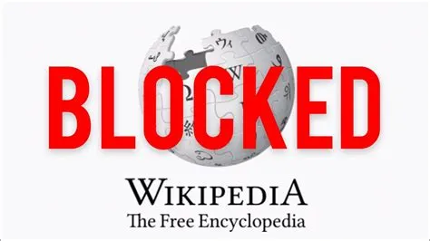 Why did wikipedia block me?