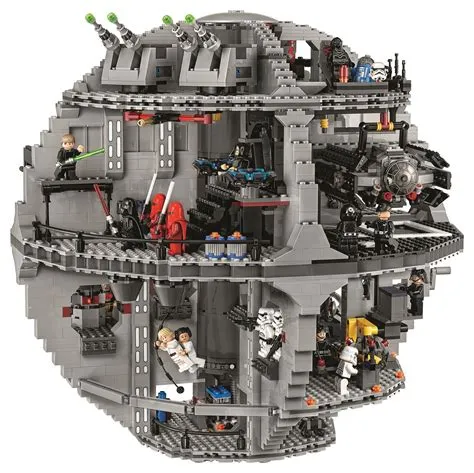 How tall is death star lego?