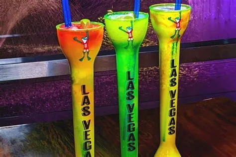 Can you walk around with your own drinks in vegas?