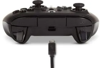 How long is the cord on a power a wired controller?