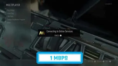 How many mbps is cod mobile?