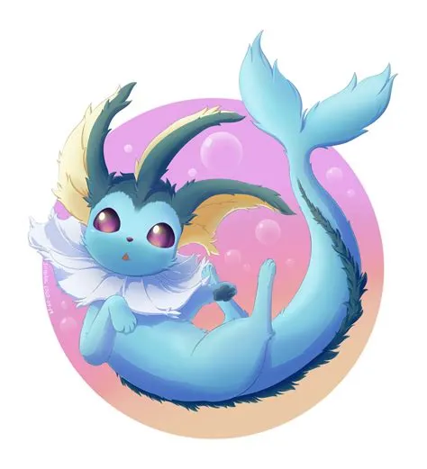 Is a vaporeon fluffy?