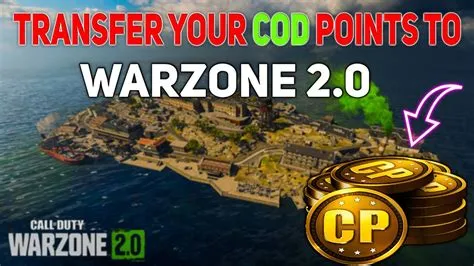 Do cod points transfer warzone 2?