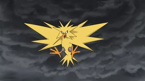 Does ash ever see zapdos?