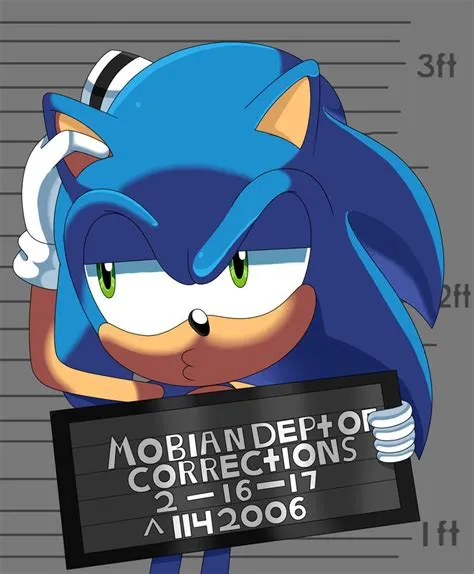 Why is sonic in jail?