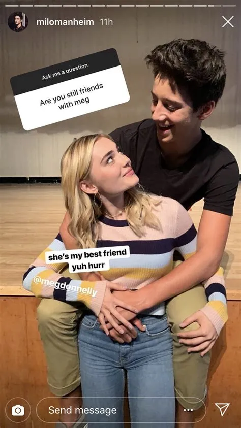 Are meg and milo dating?