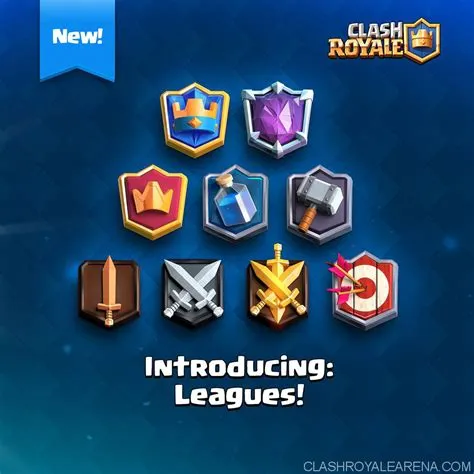 Can you drop down leagues in clash royale?