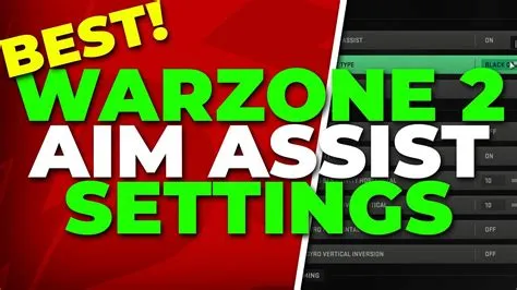 Should you use scale aim assist in warzone?