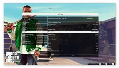 How do you open settings in gta 5?