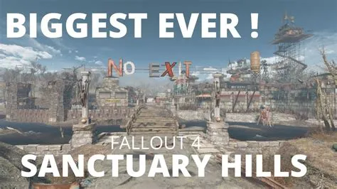 What is the biggest fallout 4 city?