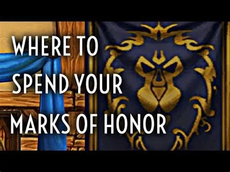 Where can i spend marks of honor?