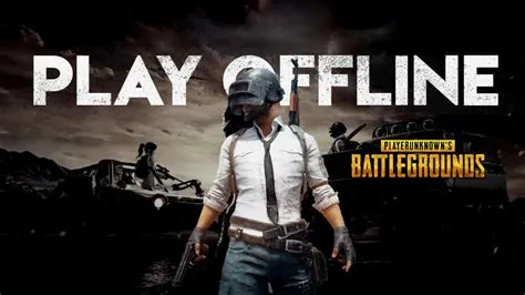 Is pubg mobile offline game?