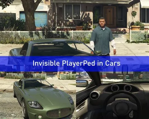 Why is a player invisible in gta 5?