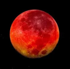 When was the last blood moon?