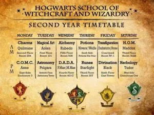 How many years in hogwarts?