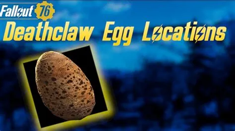 What happens if i deliver deathclaw egg?