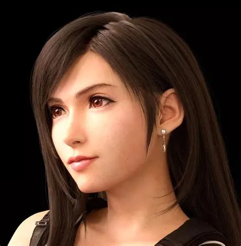 Does tifa have earrings?