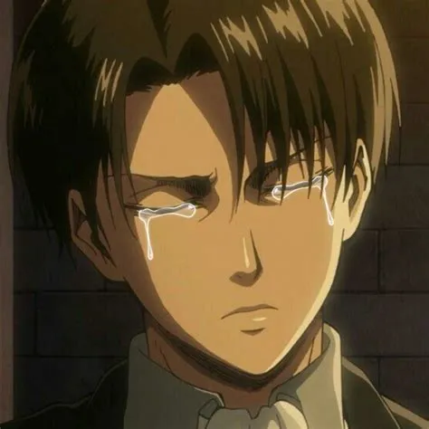 Will levi ever cry?