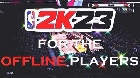 Can i play 2k my career offline?