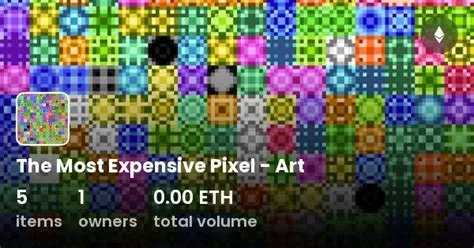 What is the most expensive pixel art?