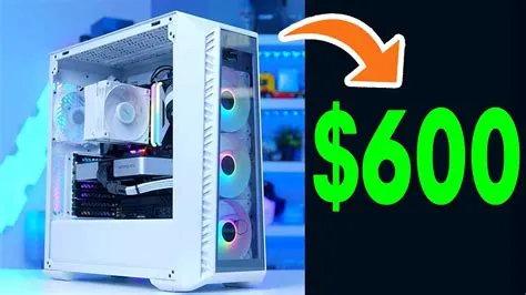 How much fps can a 600 dollar pc run?