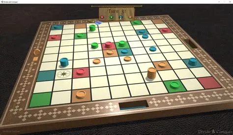 Which board game is divided into 64 squares?