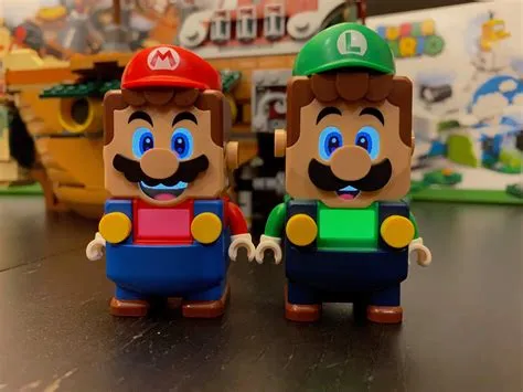 How do you pair mario and luigi lego?