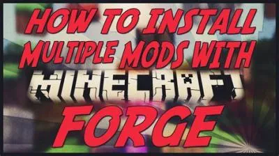 Do players need to install mods for forge server?