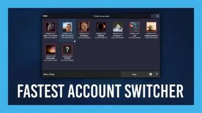 How do i switch accounts on my gaming pc?