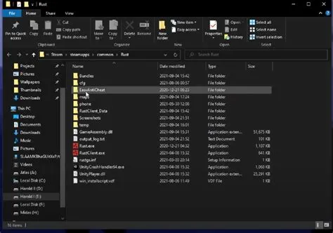 Where is easy anti-cheat folder located?