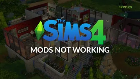 Why aren t my sims 4 mods working mac?