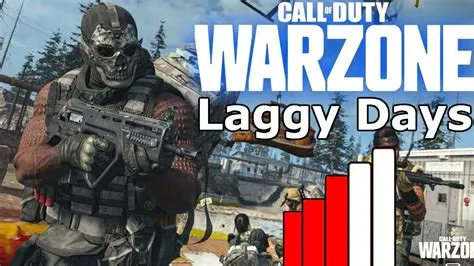 Is warzone laggy on pc?