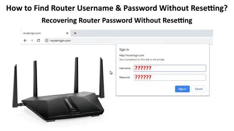 How do i find my routers username and password?