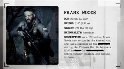 How is woods alive in cold war?