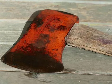 Can an axe rust?