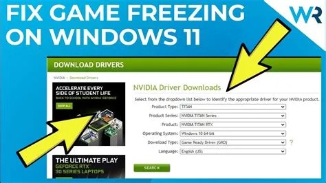 What causes games to freeze and crash?