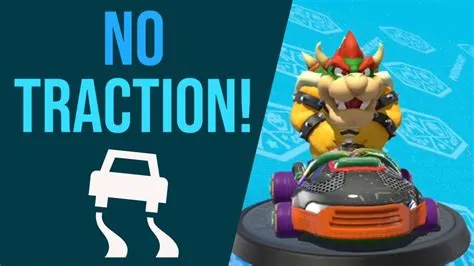 Is more or less traction better in mario kart?