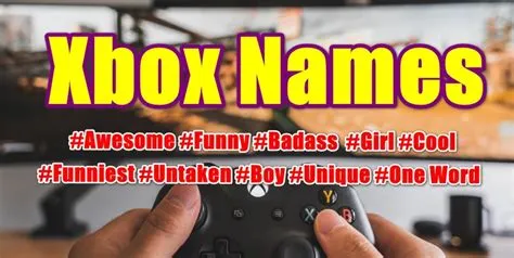 Are all 4 letter xbox names taken?