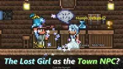 Who is the lost girl npc in terraria?