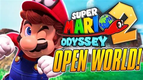 Is mario odyssey open world?