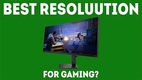 What resolution do most pro gamers use?