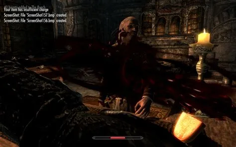 Does skyrim have blood gore?