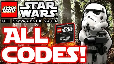 What is the lego star wars secret code?