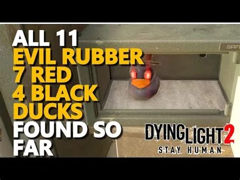 What is the red rubber duck in dying light 2?