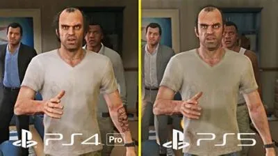 Is there a big difference between gta v ps4 and ps5?